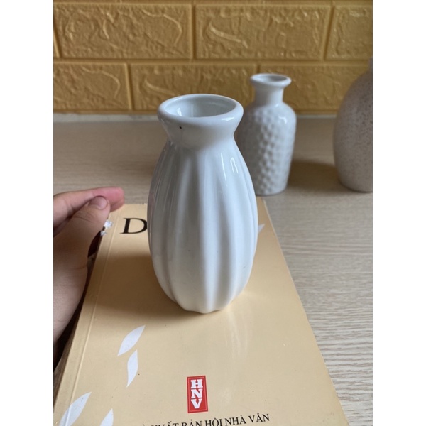 BÌNH GỐM TRANG TRÍ  - lọ gốm trang trí - hoa khô - decor