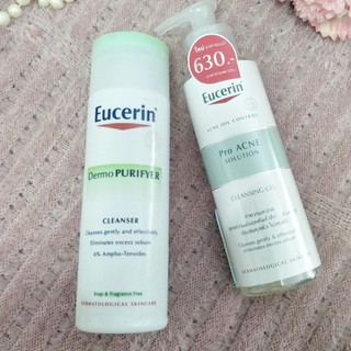 Sữa rửa mặt Eucerin Pro ACNE Solution Cleansing Gel