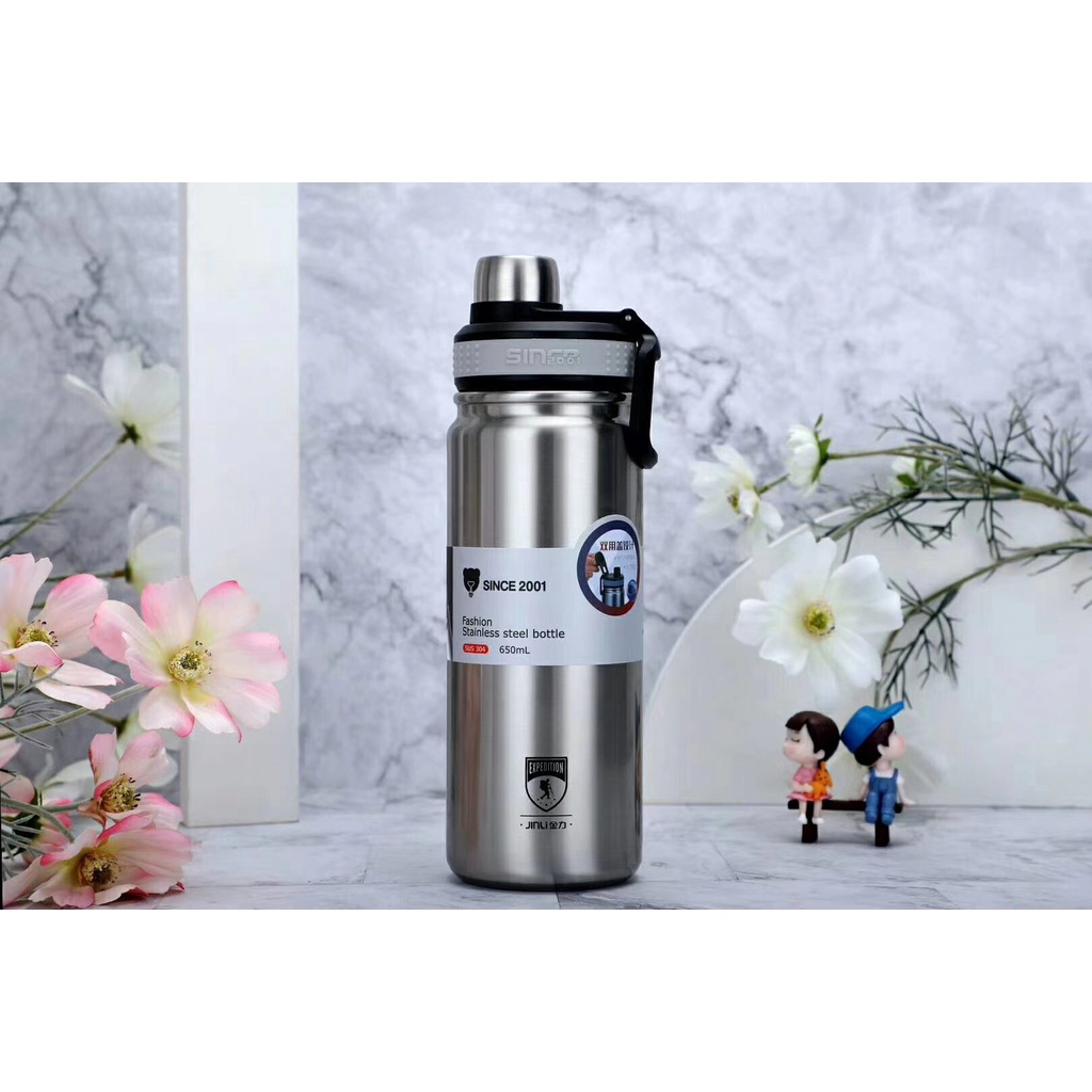 Bình Giữ Nhiệt Nóng, Lạnh Cao Cấp Inox SUS304 Dung Tích 650ml