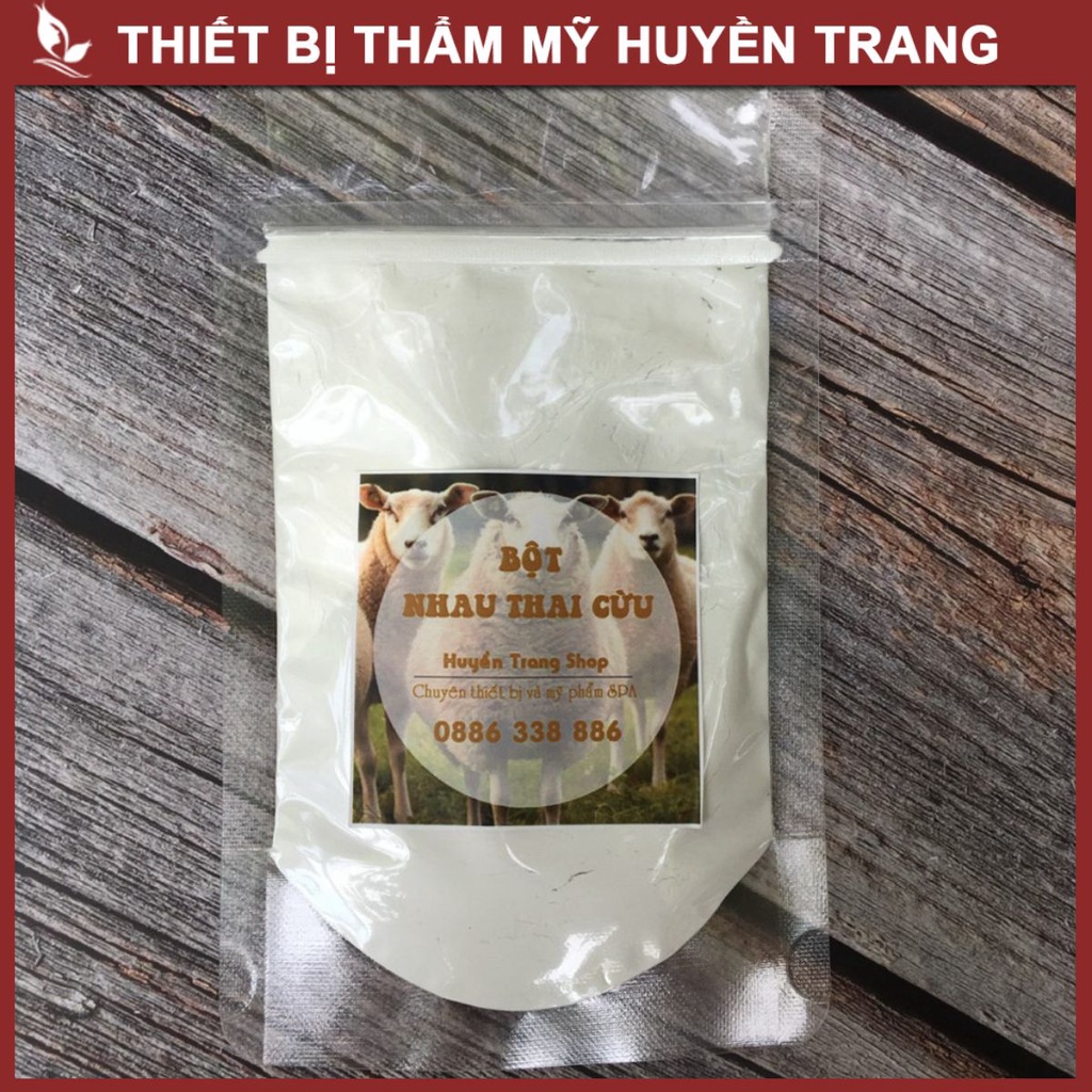 Mặt Nạ Nhau Thai Cừu - Giảm Nám, Tẩy Da Chết & Trắng Da - Thẩm Mỹ Huyền Trang