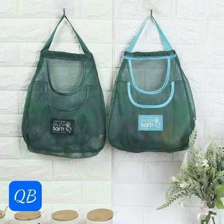 Túi lưới đựng hành tỏi 2 ngăn