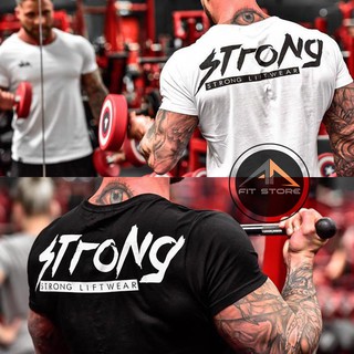 Áo Thun STRONG Mạnh Mẽ Cho Gymer