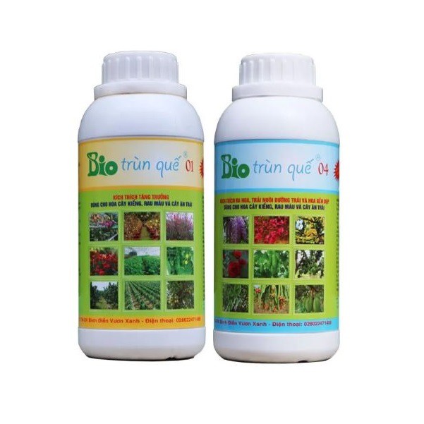 PHÂN BÓN LÁ HỮU CƠ.SINH.HỌC BIO TRÙNG QUẾ 500ml - dạng nước - LPN