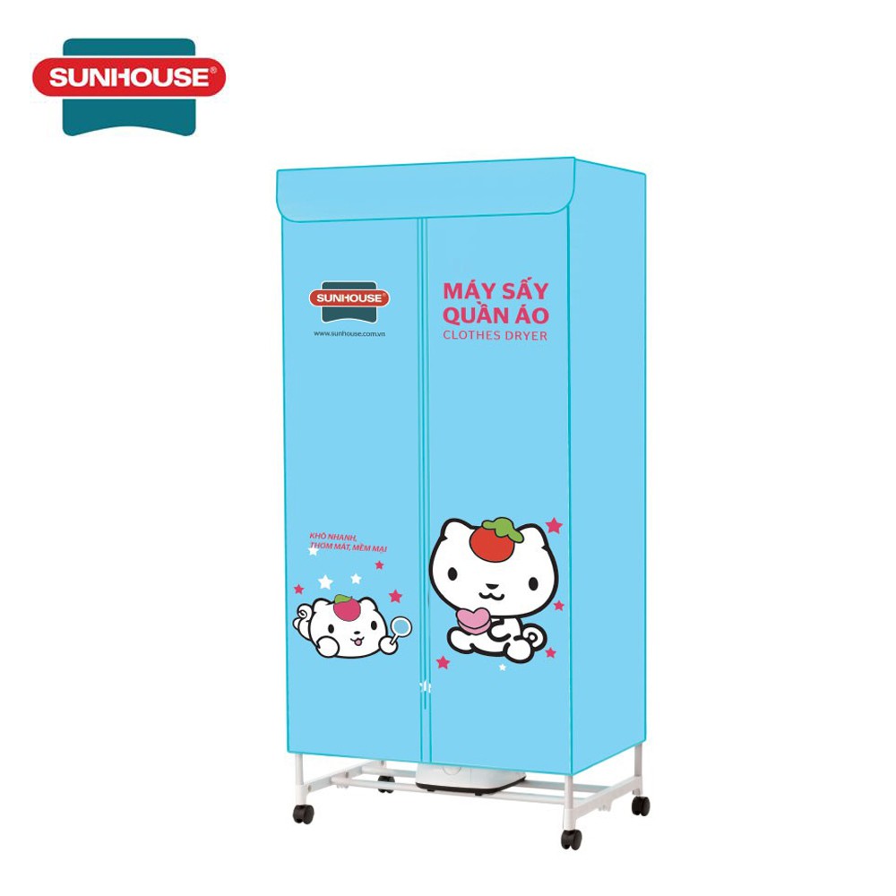 Máy sấy quần áo SUNHOUSE SHD2702, Công suất 1000W, Bảo hành 12 tháng