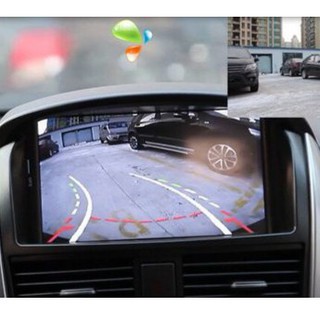 Camera lùi mắt liếc bẻ theo góc đánh lái