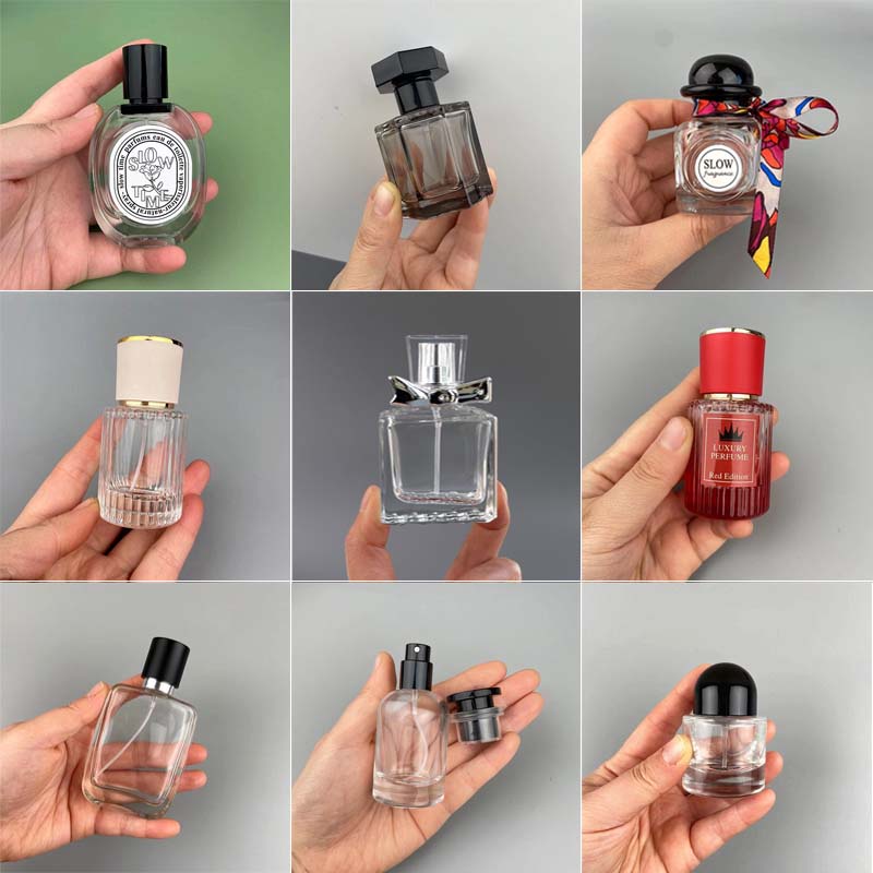 Lọ Thủy Tinh Rỗng Đựng Nước Hoa Dạng Nhấn 28 Mẫu 30ml Cao Cấp Dành Cho Nam Nữ Mang Theo Du Lịch