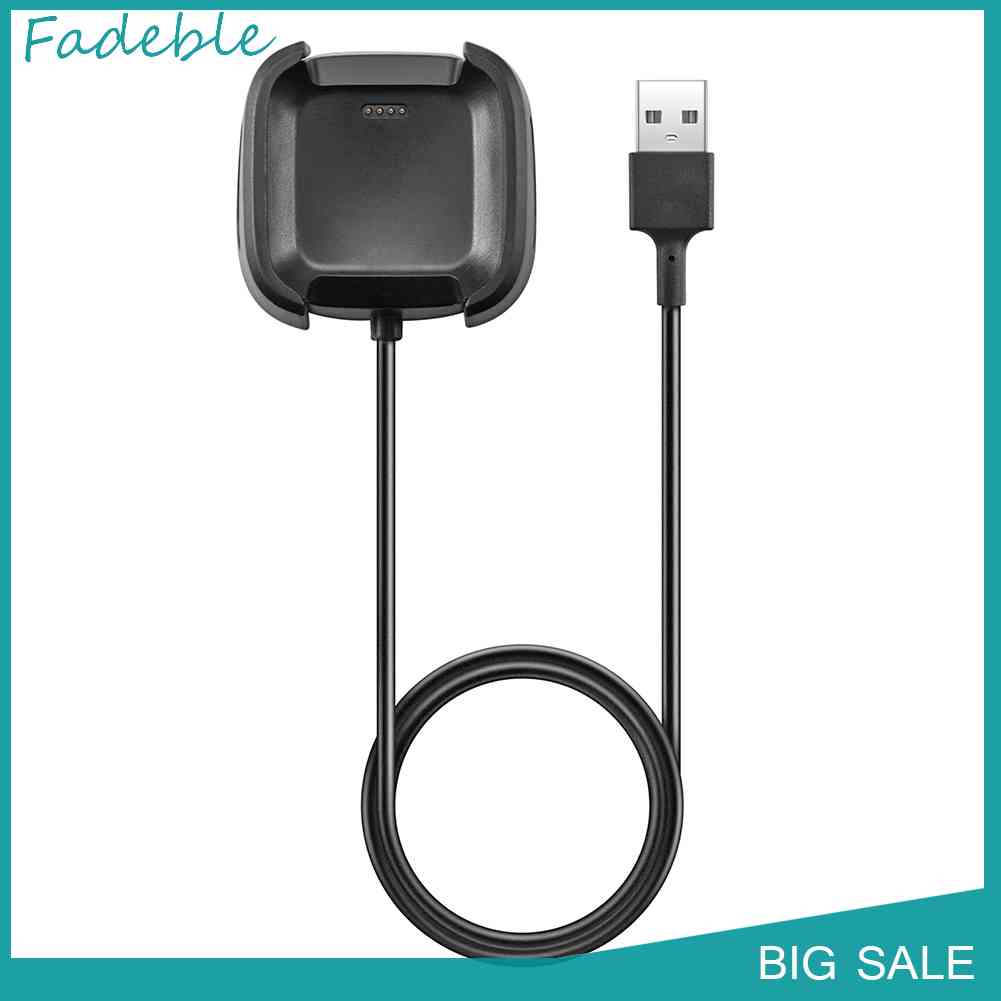 Dây Cáp Sạc USB 1m Cho Đồng Hồ Thông Minh Fitbit Versa Lite / Versa