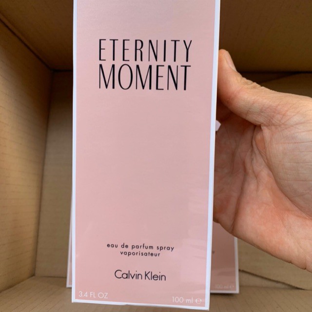 [HÀNG CHÍNH HÃNG] NƯỚC HOA NỮ CK ETERNITY MOMENT EDP 100ML FULL SEAL (TẶNG 1 VIALS) [HOÀN TIỀN GẤP 1000%]