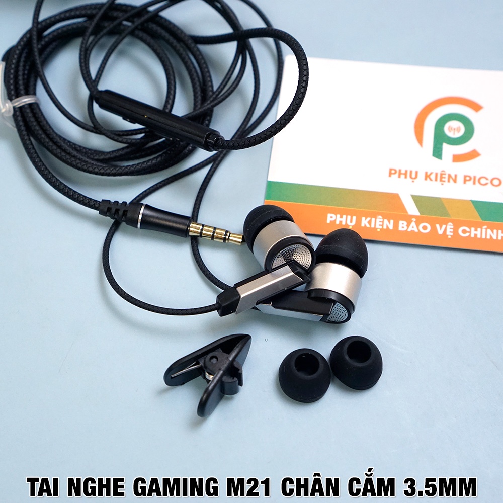 Tai nghe có mic M21 3.5mm - Tai nghe gaming có dây M21 Type C