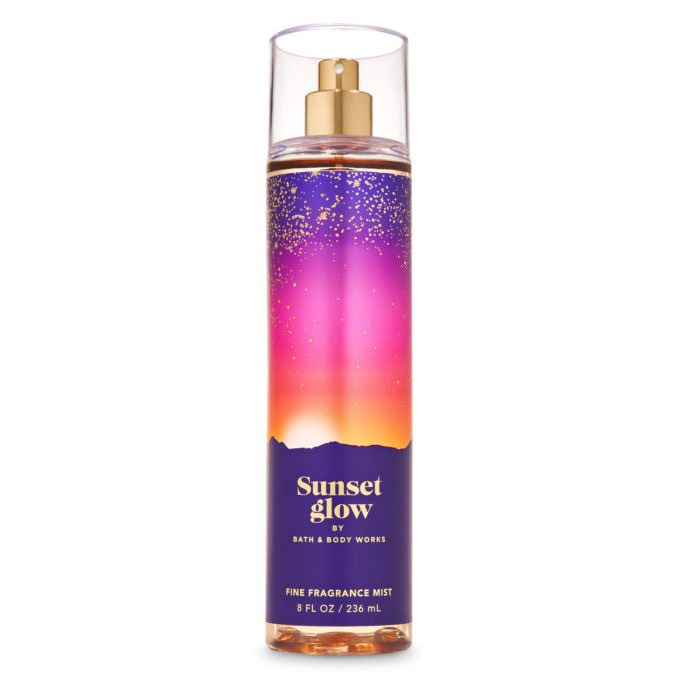 [Mẫu thử] Xịt toàn thân Body Mist Bath &amp; Body Works - Sunset Glow 10ml-30ml-50ml-100ml