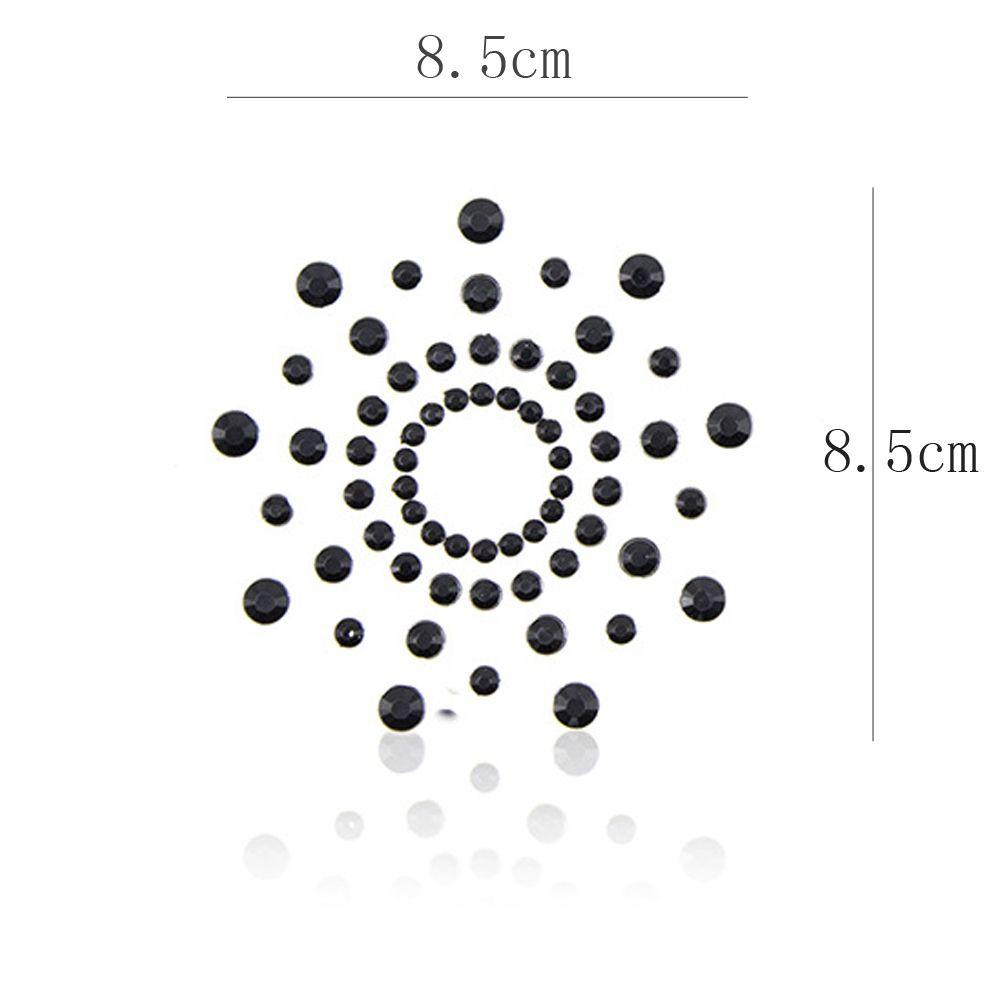 AROMA 1 Cặp Miếng Dán Ngực Hình Cánh Hoa Quyến Rũ Cho Nữ