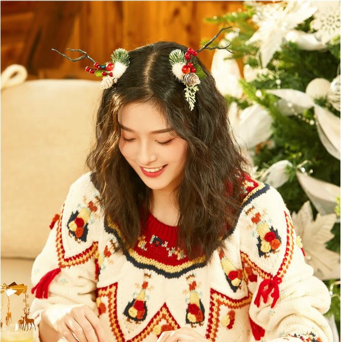 [HOT] Băng đô Tuần Lộc Đặc Biệt Noel 2021