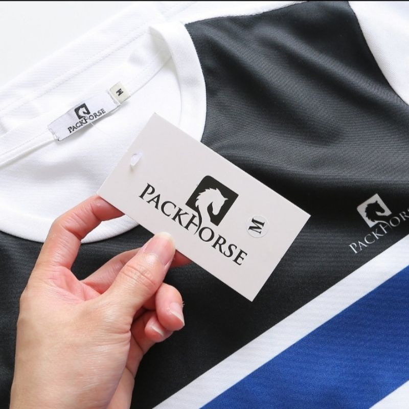 Áo thun nam cổ tròn ngắn tay PACK HORSE sọc tròn M3 vải thun cá sấu poly cao cấp P0117 | BigBuy360 - bigbuy360.vn