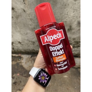 Dầu gội Alpecin Dopple Effekt caffeine tác động kép 200 ml- Giảm rụng tóc và ngăn gàu