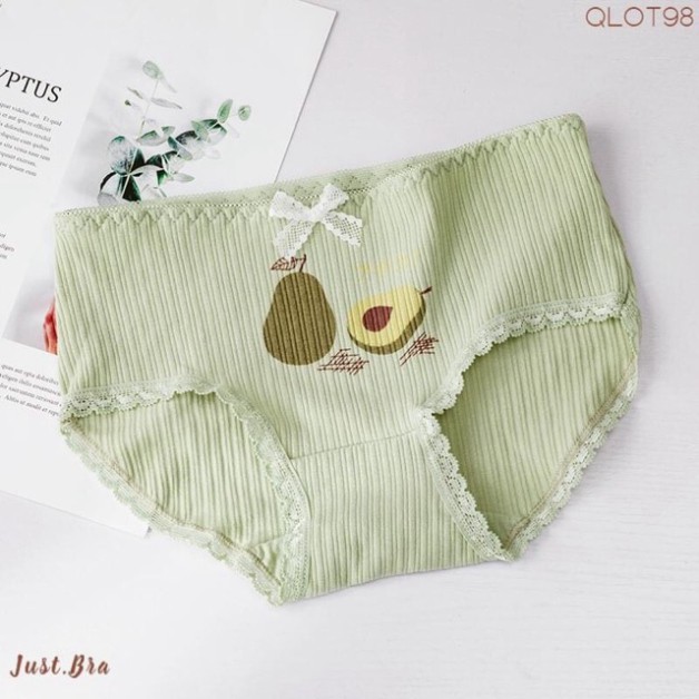 Quần Lót Nữ❤️FREESHIP❤️ Quần Lót Cotton Quả Bơ Siêu CuTe Chất Liệu Cao Cấp Kháng Khuẩn ( Chọn Màu ) | BigBuy360 - bigbuy360.vn