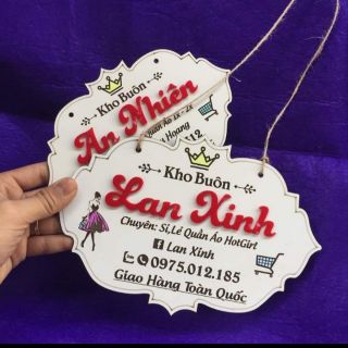 Bảng Gỗ Trang Trí - Khắc Tên,Logo, Thương Hiệu Shop - Bảng Gỗ Woody