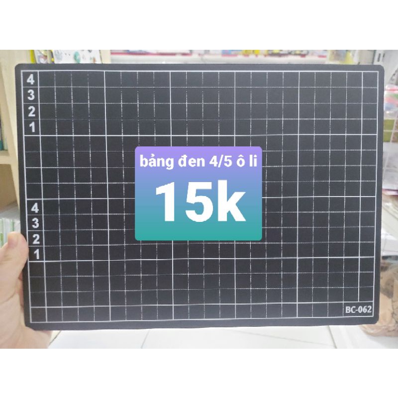 Các loại bảng đen ô ly/bảng tách gộp chương trình mới chân trời sáng tạo/bảng viết lông 2 mặt