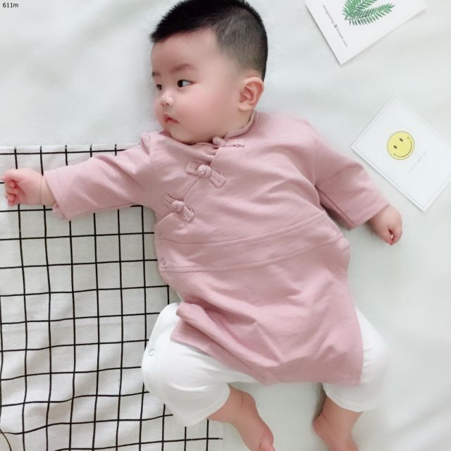 Body công tử Hán phục cổ trang/ Áo dài cách tân cổ tàu cực xinh cho bé