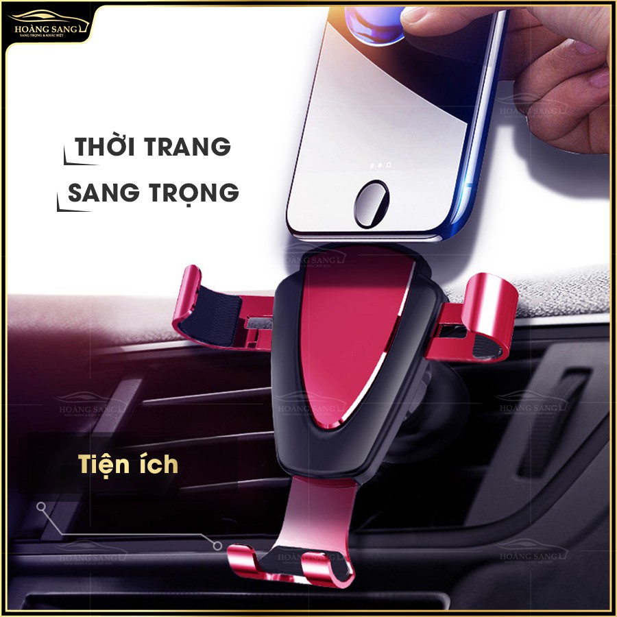 giá đỡ điện thoại ô tô, kẹp điện thoại gắn cửa gió điều hòa ô tô, chất liệu hợp kim cao cấp, hỗ trợ lái xe tối đa | BigBuy360 - bigbuy360.vn