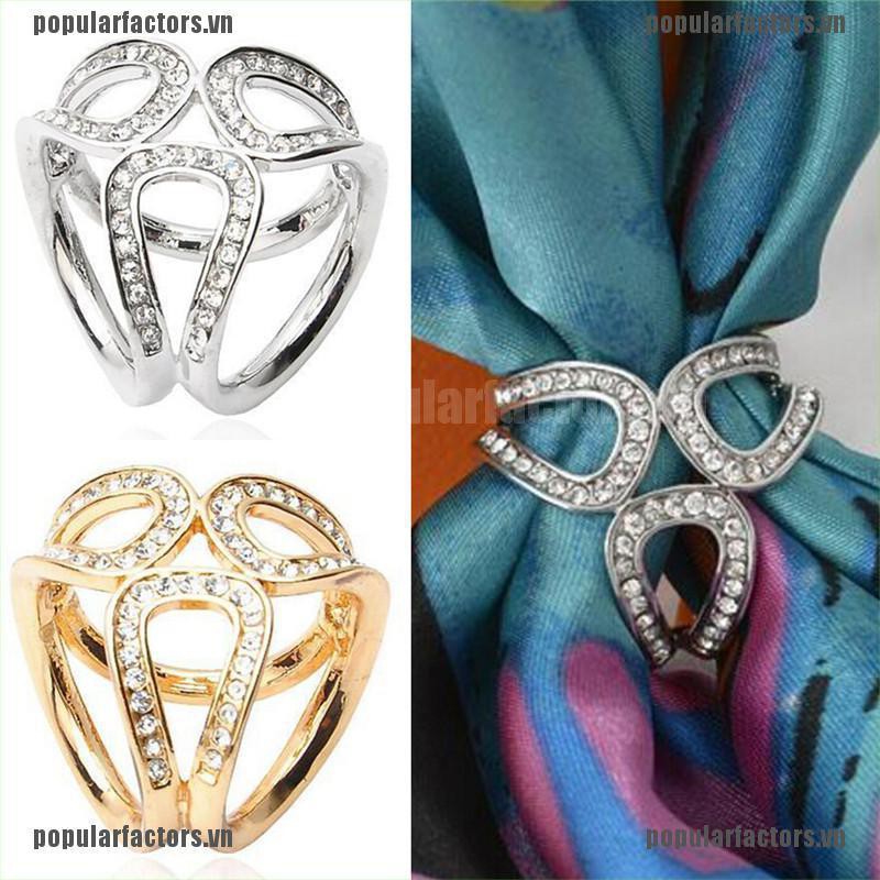 Trâm Cài Áo Đính Đá Lấp Lánh Sang Trọng Thời Trang