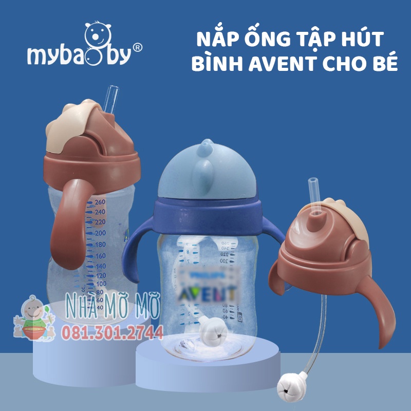 Nắp ống tập hút bình sữa Avent cho bé tập hút nước sữa - Nhà Mỡ