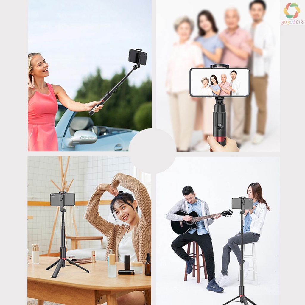 Gậy Selfie OTH-AB403 Bằng Hợp Kim Nhôm Có Thể Tháo Rời Kèm Điều Khiển Từ Xa Cho Điện Thoại | BigBuy360 - bigbuy360.vn