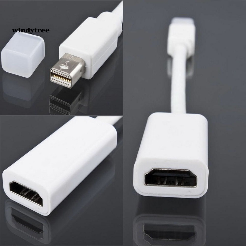 【WDTE】DOONJIEY Mini DisplayPort DP to 1080P HDMI Cable Adapter for Mac Thunderbolt