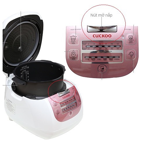 Gioăng đơn nồi cơm điện cuckoo 1.8l mã 331-033