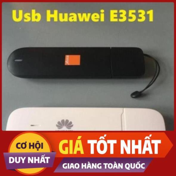 QA1807   shopcaugiay Bộ USB 3G 4G Huawei USB/DCOM 4G HUAWEI E3531 QA1807