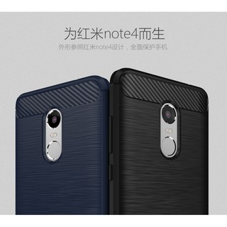 Xiaomi Redmi Note 4 ( Hàng xác tay chip X20 ) - Ốp Chống Sốc Vân Xước