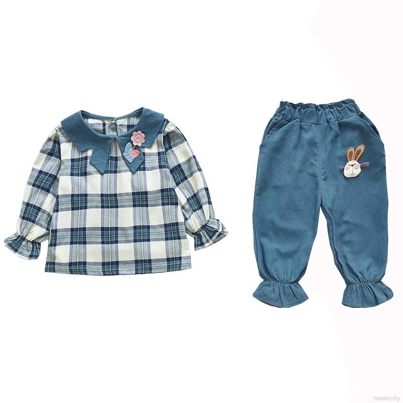 Set quần áo phong cách Hàn Quốc xinh xắn dành cho bé gái