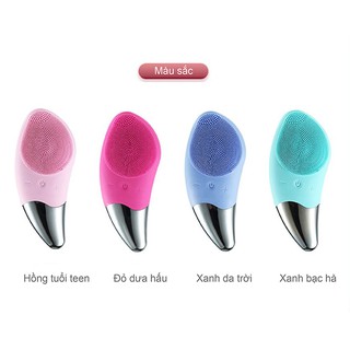 MÁY RỬA MẶT BẰNG SÓNG ÂM LÀM SẠCH SÂU LỖ CHÂN LÔNG, BÃ NHỜN, GIÚP GIẢM MỤN ĐẦU ĐEN, MỤN CÁM