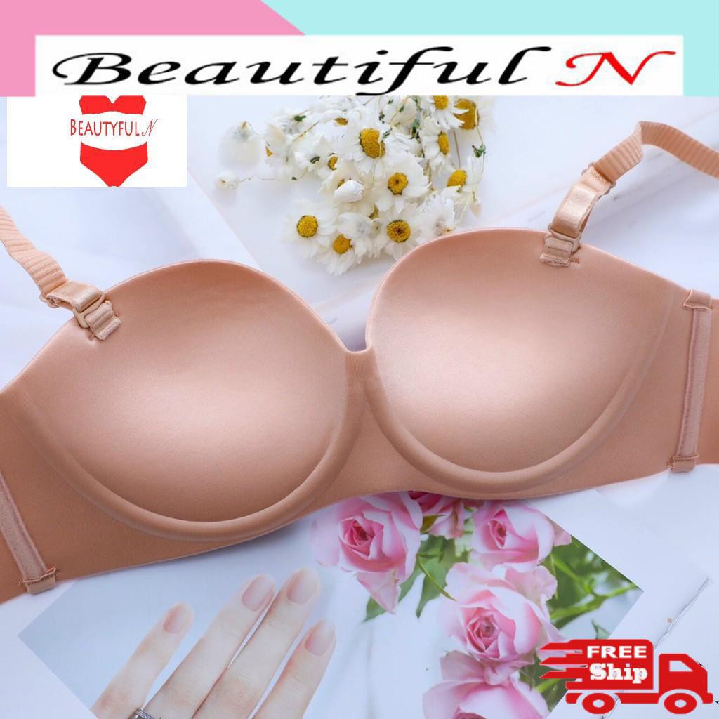 Áo lót nữ cao su non đệm nâng ngực 3cm 2188# cao cấp siêu ôm ngực mềm mại thoải mái không gọng chắc chắn | BigBuy360 - bigbuy360.vn