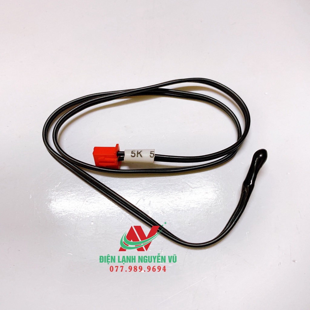 Đầu dò cảm biến gió - Sensor nhiệt máy lạnh đầu nhựa 5K, 10K