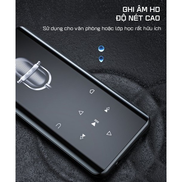 Máy Nghe Nhạc MP3 Màn Hình Cảm Ứng Bluetooth Ruizu D25 Bộ Nhớ Trong 16GB - Hàng Chính Hãng