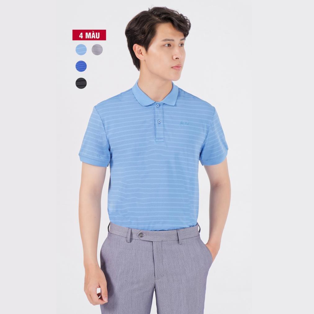 Áo Thun Nam Tay Ngắn Có Cổ Blentino PL16282 - Vải Cotton Da Cá Trơn, Co Giãn Nhẹ, Thấm Mồ Hôi Nhanh