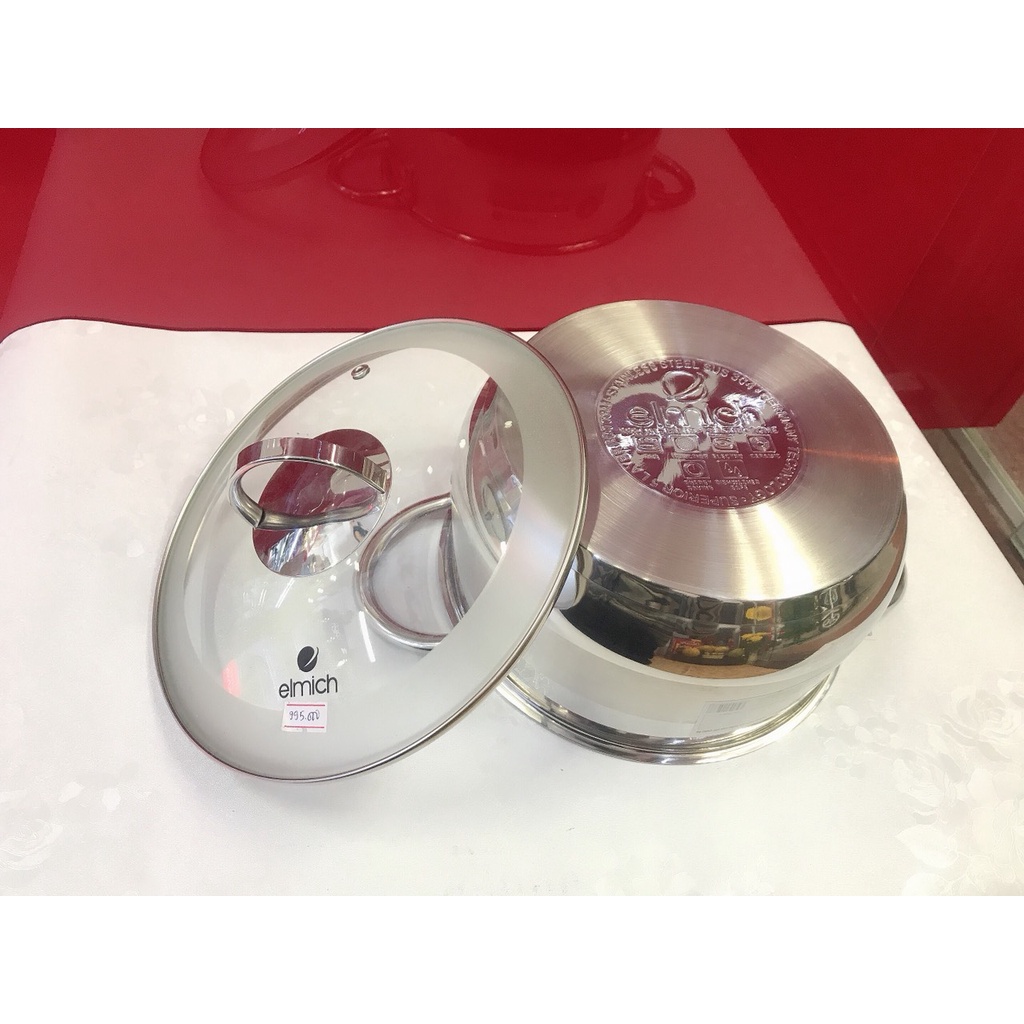 Nồi elmich inox 304 celestine 18CM, 20CM, 22CM, 24CM, 28CM 5275
