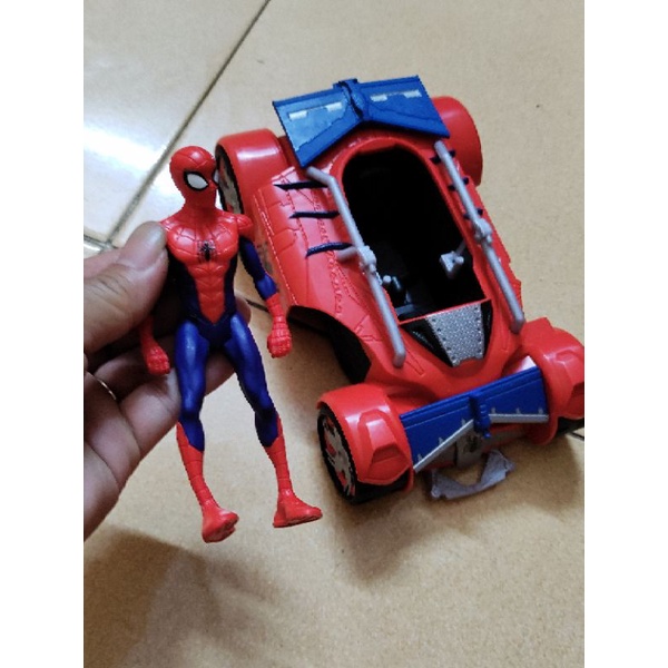 Siêu xe ô tô và người nhện spider man chính hãng xuất dư