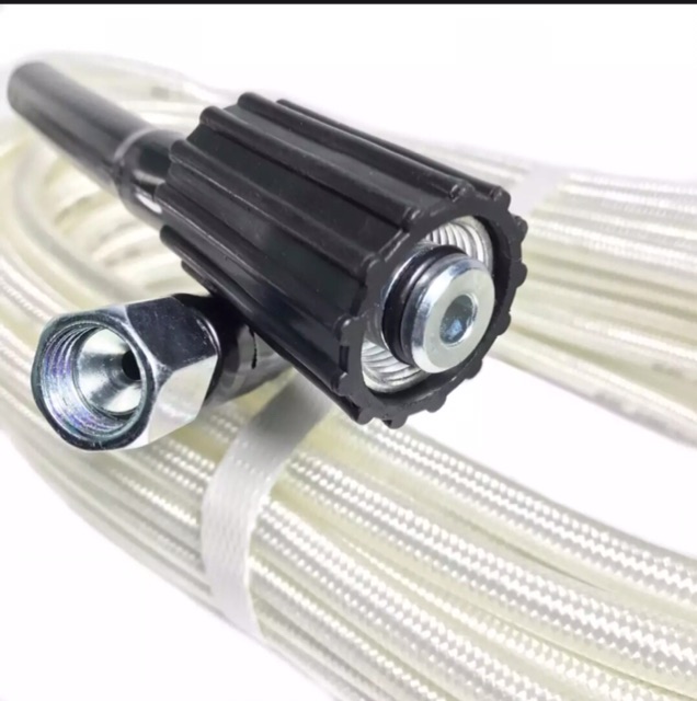 Bộ Dây Sịt Rửa Xe Áp Lực Cao 20m ren 22-14mm lõm