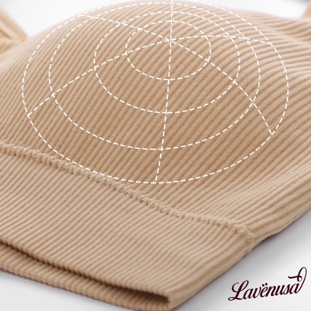 Áo bra yếm croptop nữ gân tăm thoải mái thoáng mát thấm hút tốt LAVENUSA AL69