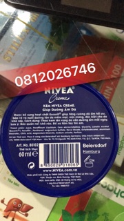KEM DƯỠNG ẨM DA NIVEA(30ml-60ml)