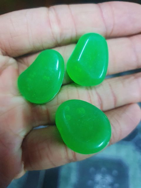 10 VIÊN ĐÁ CỤI DẠ QUANG XANH LÁ ĐẬM TRANG TRÍ HỒ CÁ NON BỘ CHẬU CÂY TRANG TRÍ NHÀ CỬA