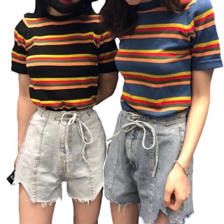 Áo thun bảy sắc cầu vồng ulzznag áo bảy sắc cầu voongf