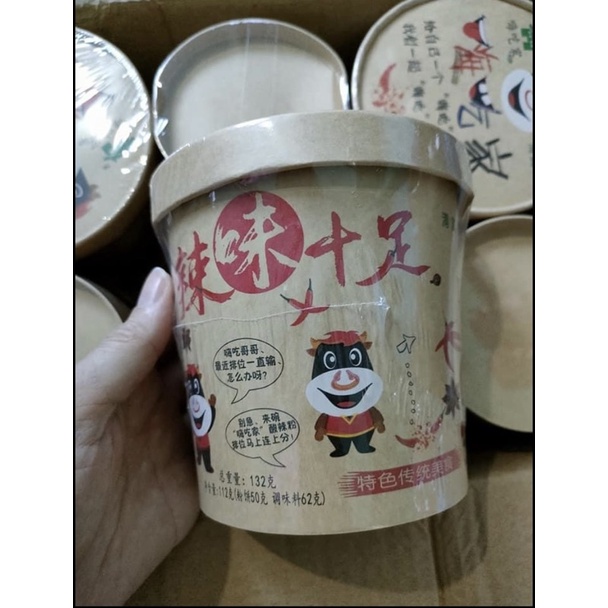 Miến lạnh Trùng Khánh chua cay thùng 6 hộp 142g