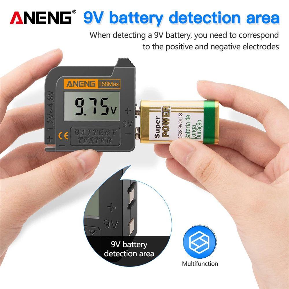 Thiết Bị Kiểm Tra Dung Lượng Pin Lithium Kỹ Thuật Số Phổ Biến AA AAA