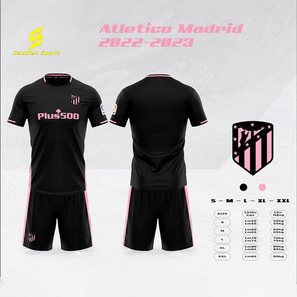 Áo Đá Bóng, Quần Áo Đá Banh CLB Atletico 22 - 23 Thun Lạnh Thoáng mát SV - Vicsport