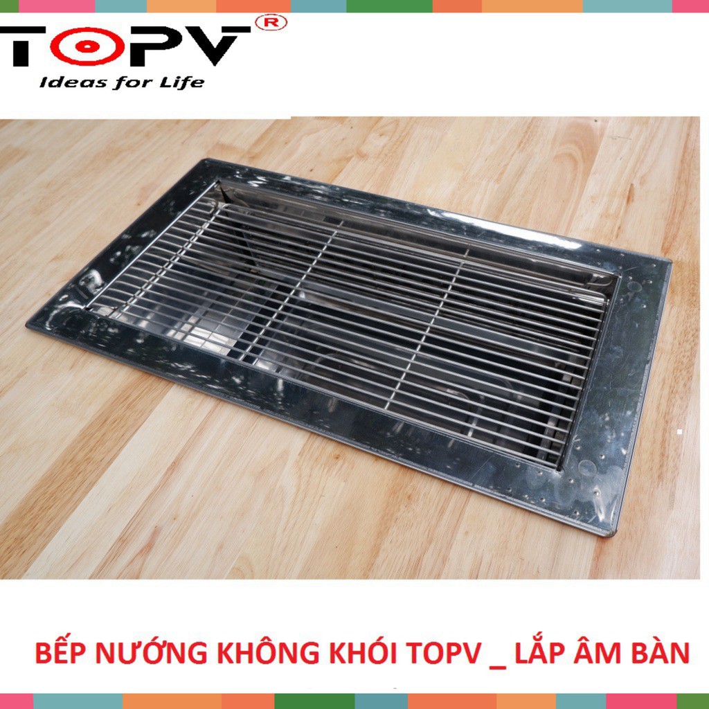 Bếp nướng than hoa không khói TopV KTV, Bếp lẩu nướng không khói TopV -mekotech1