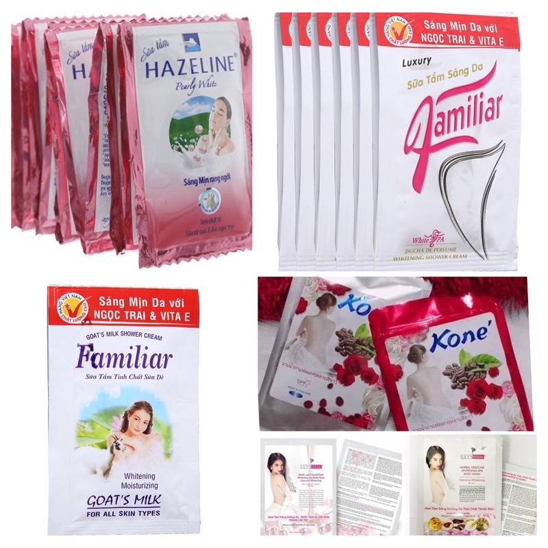 Sữa tắm dây enchenter /E100 /Pamily dê /Duoberich / Hazaline