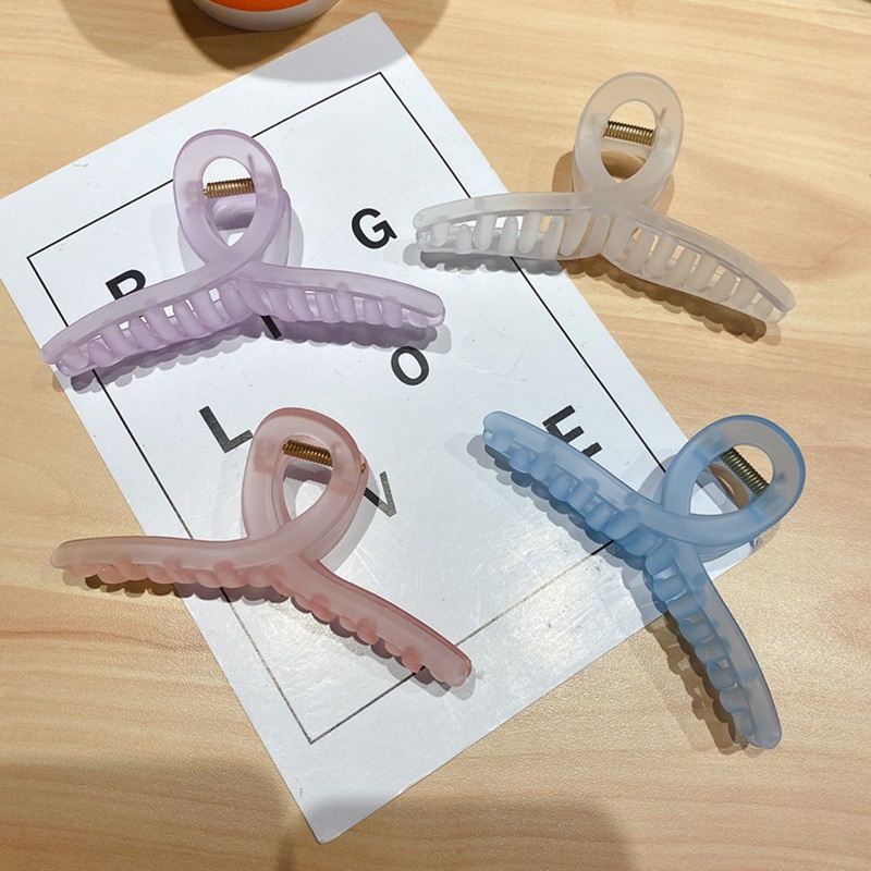 Kẹp Tóc Hình Đuôi Cá Mập Nhiều Màu Sắc Phong Cách Hàn Quốc Thời Trang Mùa Hè Cho Nữ