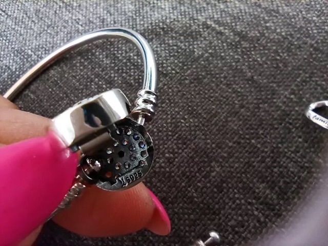 Vòng tay cơ bản bạc 925 dùng để mix charm